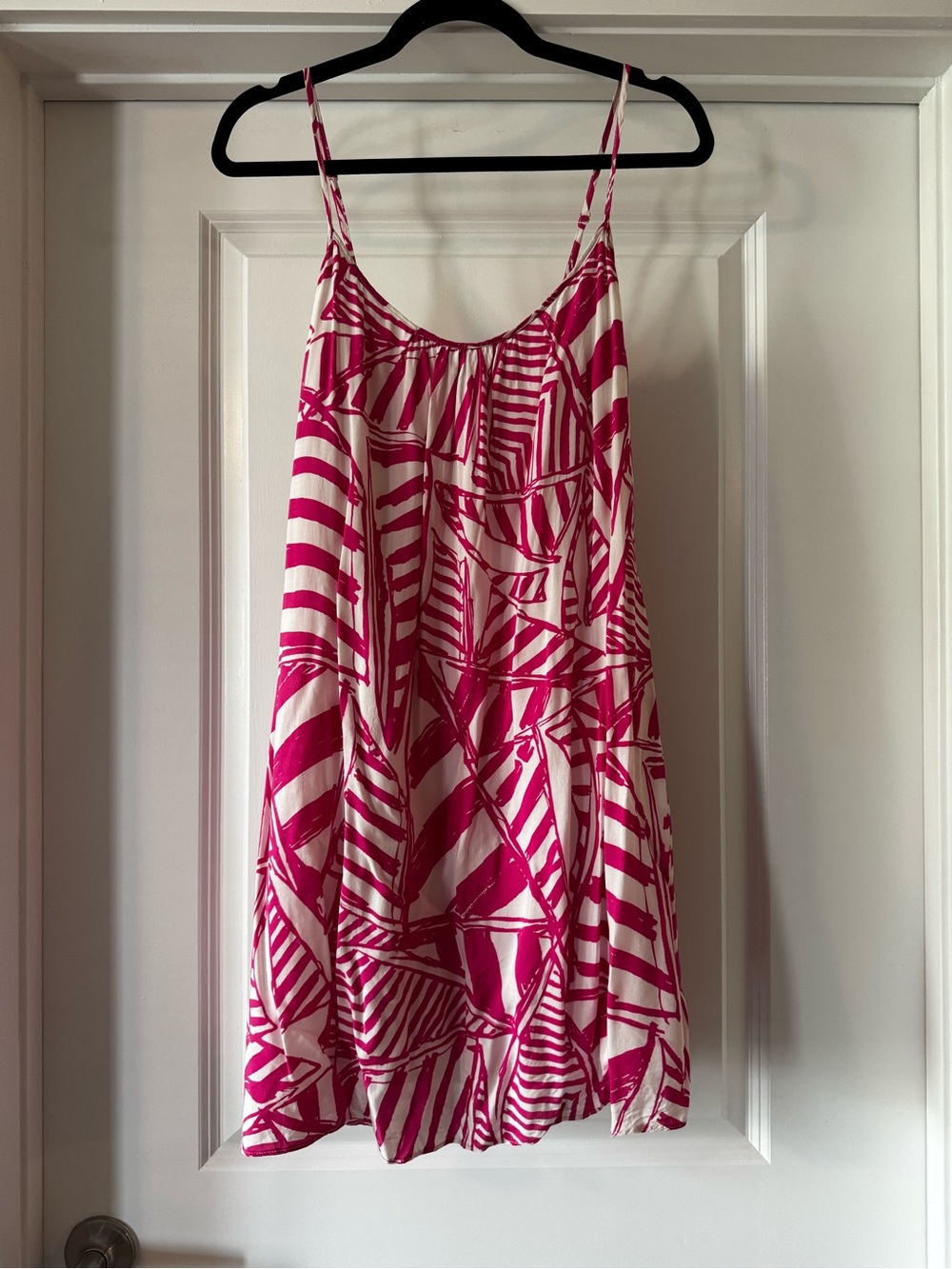Lilly Pulitzer Daphne Swing Slip Dress in Capri Pink “Yacht Sea”